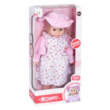 Кукла Same Toy в шляпке (розовый) 45 см Фото