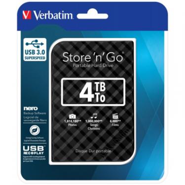 Внешний жесткий диск Verbatim 2.5" 4TB Фото 3