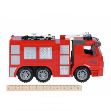 Спецтехника Same Toy инерционная Truck Пожарная машина со светом и звук Фото 1