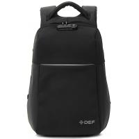 Рюкзак для ноутбука DEF 15.6" DW-01 anti-theft black Фото 1