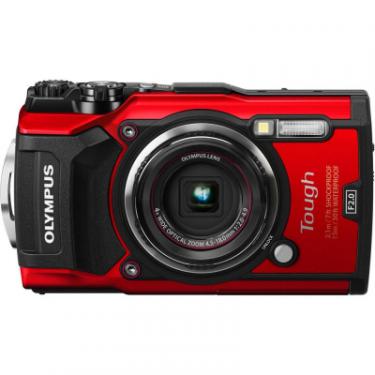 Цифровой фотоаппарат Olympus TG-5 Red (Waterproof - 15m; GPS; 4K; Wi-Fi) + case Фото