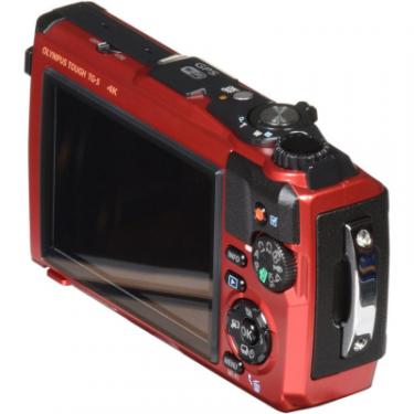 Цифровой фотоаппарат Olympus TG-5 Red (Waterproof - 15m; GPS; 4K; Wi-Fi) + case Фото 9