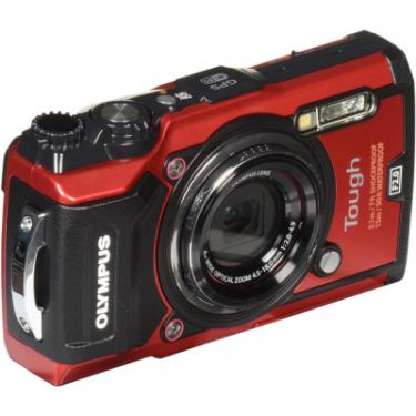 Цифровой фотоаппарат Olympus TG-5 Red (Waterproof - 15m; GPS; 4K; Wi-Fi) + case Фото 6