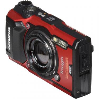Цифровой фотоаппарат Olympus TG-5 Red (Waterproof - 15m; GPS; 4K; Wi-Fi) + case Фото 7