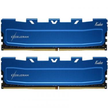 Модуль памяти для компьютера eXceleram DDR4 8GB (2x4GB) 2666 MHz Kudos Blue Фото