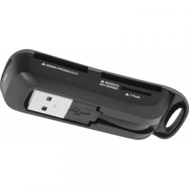 Считыватель флеш-карт Defender Ultra Rapido USB 2.0 black Фото 2