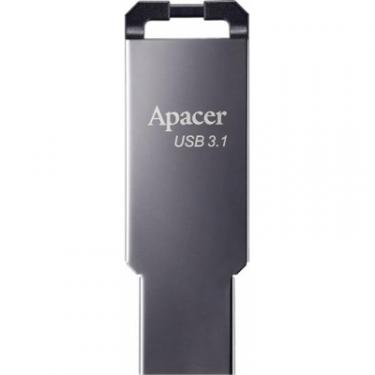 USB флеш накопитель Apacer 64GB AH360 Ashy USB 3.1 Gen1 Фото