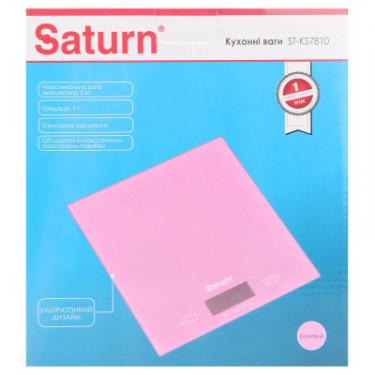 Весы кухонные Saturn ST-KS7810 pink Фото 3