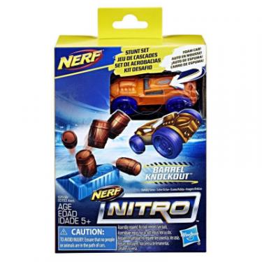 Автотрек Nerf Nitro Препятствие и машинка Фото