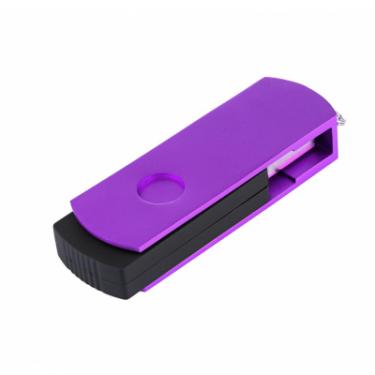 USB флеш накопитель eXceleram 128GB P2 Series Grape/Black USB 3.1 Gen 1 Фото 5