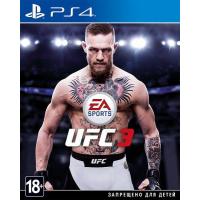 Игра Sony EA SPORTS UFC 3 [PS4, Russian version] Blu-ray дис Фото