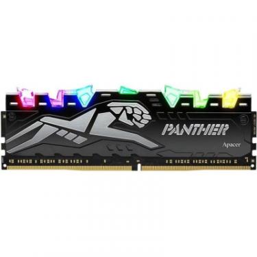 Модуль памяти для компьютера Apacer DDR4 8GB 3000 MHz Panther Rage RGB Silver Фото