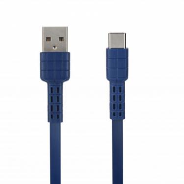 Дата кабель Remax USB 2.0 AM to Type-C 1.0m Armor Series blue Фото