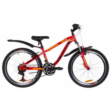 Велосипед Discovery 24" FLINT AM Vbr рама-13" 2019 красно-оранжевый Фото