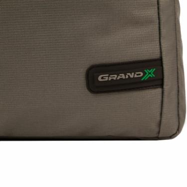 Сумка для ноутбука Grand-X 15.6'' SB-129 Grey Ripstop Nylon Фото 5
