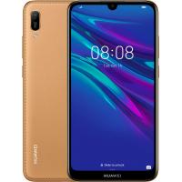 Мобильный телефон Huawei Y6 2019 Brown Faux Leather Фото