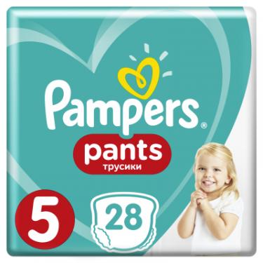 Подгузники Pampers трусики Pants Junior Размер 5 (12-17 кг), 28 шт Фото