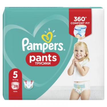 Подгузники Pampers трусики Pants Junior Размер 5 (12-17 кг), 28 шт Фото 1