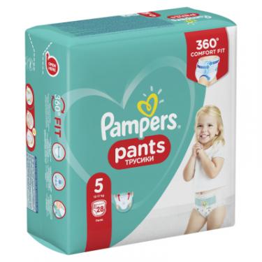 Подгузники Pampers трусики Pants Junior Размер 5 (12-17 кг), 28 шт Фото 2
