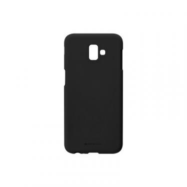 Чехол для мобильного телефона Goospery Samsung Galaxy J6 Plus (J610F) SF Jelly Black Фото
