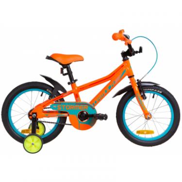 Детский велосипед Formula 16" STORMER рама-8,5" 2019 оранжевый Фото