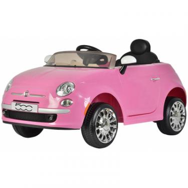 Электромобиль BabyHit Fiat Z651R Pink Фото