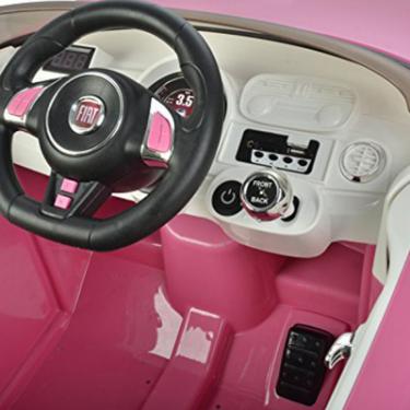 Электромобиль BabyHit Fiat Z651R Pink Фото 5