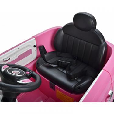 Электромобиль BabyHit Fiat Z651R Pink Фото 6