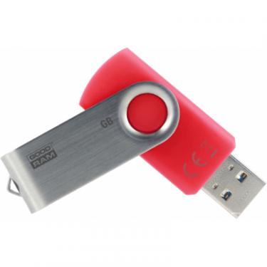 USB флеш накопитель Goodram 16GB UTS3 Twister Red USB 2.0 Фото 1
