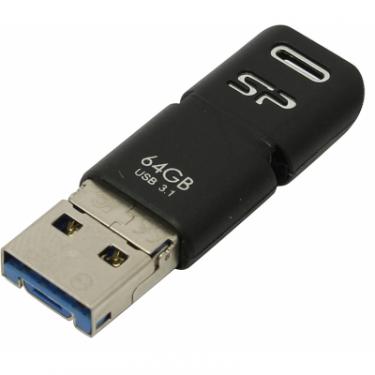 USB флеш накопитель Silicon Power 64GB Mobile C50 USB 3.1 Type-C Фото 3