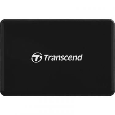Считыватель флеш-карт Transcend USB 3.1 Black Фото 1