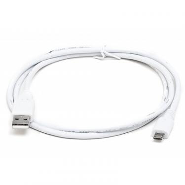 Дата кабель REAL-EL USB 2.0 AM to Micro 5P 1.0m Pro white Фото