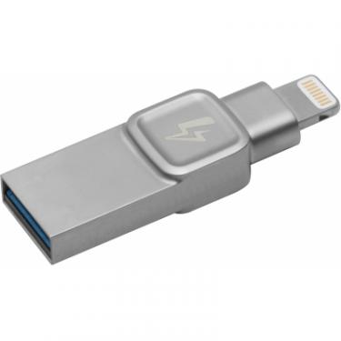 USB флеш накопитель Kingston 128GB DataTraveler Bolt Duo USB 3.1 Gen.1 / Lightn Фото 1
