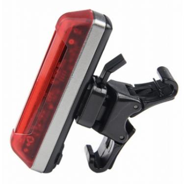 Задняя велофара Velotrade габаритный задний BC-FL1231 красный LED, USB Фото