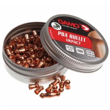 Пульки Gamo PBA Bullet 125шт кал.4,5 Фото