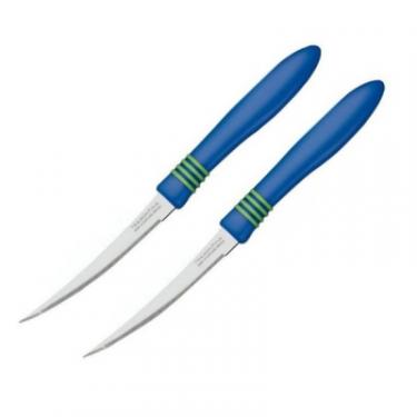 Набор ножей Tramontina COR & COR для томатов 2шт 102 мм Blue Фото