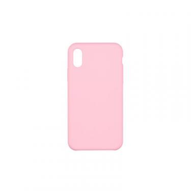 Чехол для мобильного телефона 2E Apple iPhone XS, Liquid Silicone, Rose Pink Фото