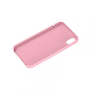 Чехол для мобильного телефона 2E Apple iPhone XS, Liquid Silicone, Rose Pink Фото 1