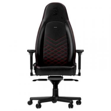 Кресло игровое Noblechairs Icon Black/Red Фото 1