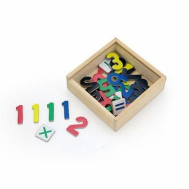 Развивающая игрушка Viga Toys Набор магнитов Цифры 37 шт Фото