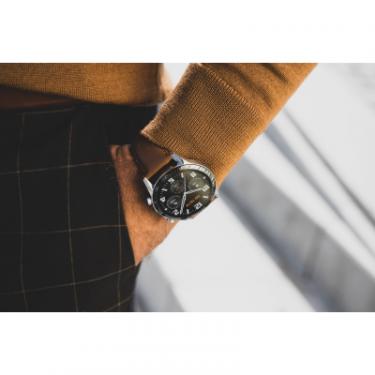 Смарт-часы Huawei Watch GT 2 46mm Classic Silver BROWN шкіра (Latona Фото 8