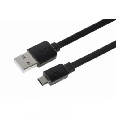 Дата кабель 2E USB 2.0 AM to Type-C 1.5m Flat Single Molding Type Фото 2