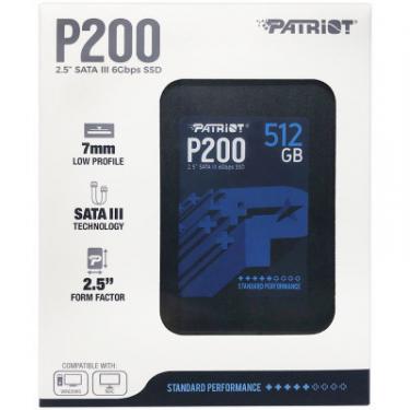 Накопитель SSD Patriot 2.5" 512GB Фото 6