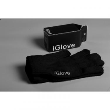 Перчатки для сенсорных экранов iGlove Black Фото 1