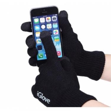 Перчатки для сенсорных экранов iGlove Black Фото 3