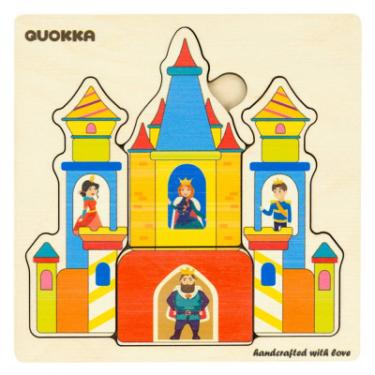 Развивающая игрушка Quokka Пазл-мозаика Сказочный замок Фото 1
