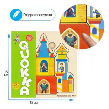 Развивающая игрушка Quokka Пазл-мозаика Сказочный замок Фото 3