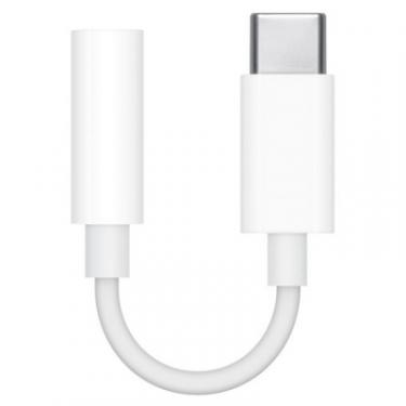 Переходник Apple USB-C to 3.5 mm Headphone Jack Adapter, Model A215 Фото