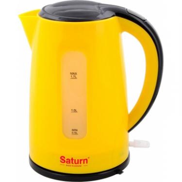 Электрочайник Saturn ST-EK8439 Yellow/Black Фото