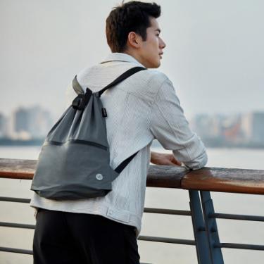 Рюкзак туристический Xiaomi RunMi 90 Points Lightweight Urban Drawstring Backp Фото 2